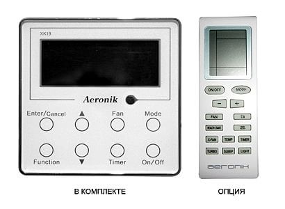 AERONIK AFP 180 XD/B-T с панелью ATB03